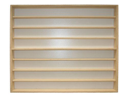 V01 - Vitrine murale 70 cm x 58 cm x 6 cm colle...