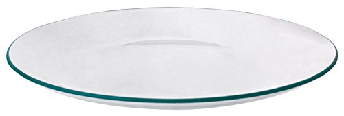 Assiette en verre ronde VBS