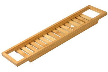 Plateau de baignoire en bambou 69 x 14 x 6 cm