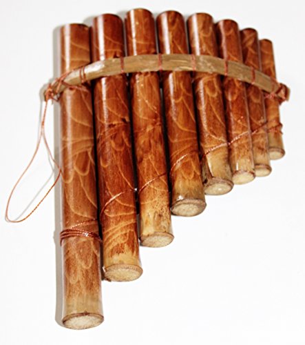 Peru Nai Flûte de Pan en bambou faite main 16 x 12 cm 8 tubes B009NTNF56 Asia Design Peru Nai Flûte de Pan en bambou faite main 16 x 12 cm 8 tubes B009NTNF56 Asia Design