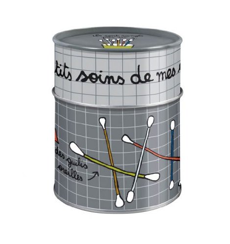 DERRIERE LA PORTE - Boite coton tiges 