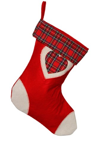 Grande botte de noel à suspendre - En feutrine ...