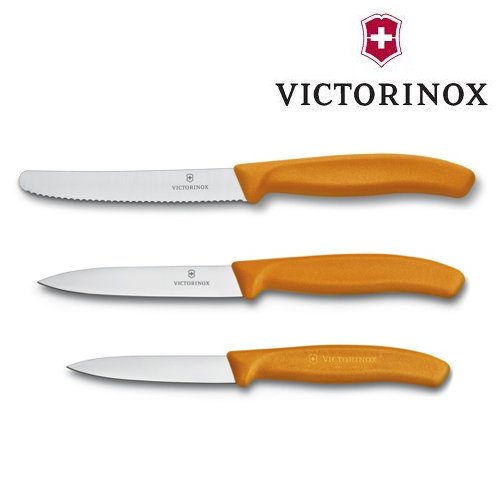 - lot 3 couteaux de cuisine office - victorinox...