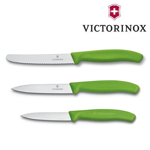 - lot 3 couteaux de cuisine office - victorinox...