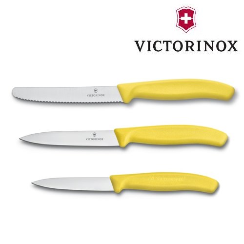 - lot 3 couteaux de cuisine office - victorinox...