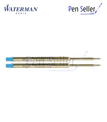 2 recharges bille standard maxima bleue - taill...