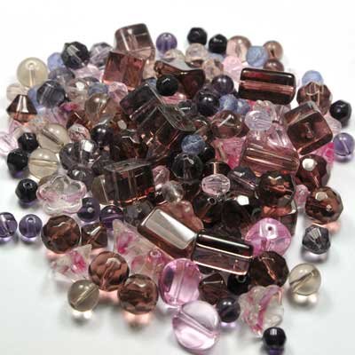 Top-Perles Assortiment perles de verre rose-améthyste code EAN B00B1CY1AQ 