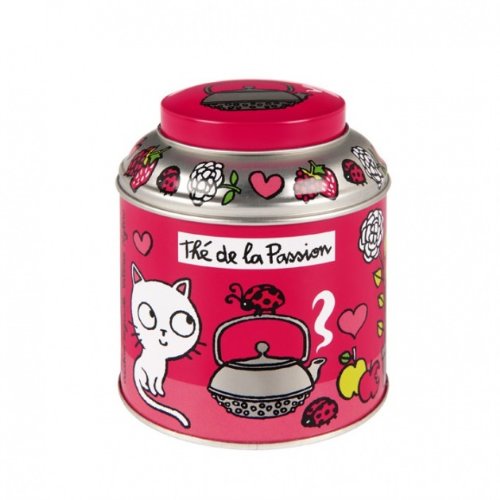 Boîte à thé vrac - Thé de la passion - Rose - DLP
