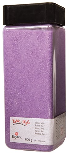 Sable fin - Lavande - 0,1 à 0,3 mm - 800 g - Ra...