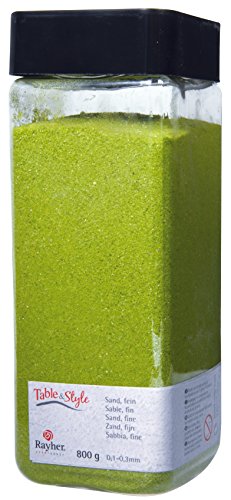 Sable fin - Vert mai - 0,1 à 0,3 mm - 800 g - R...