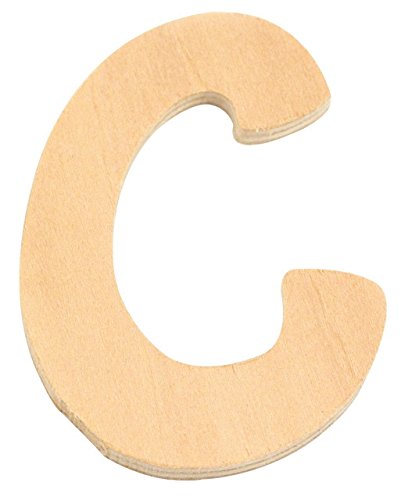 Lettre - C - 6 cm - Bois - Rayher