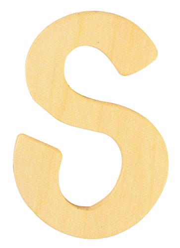 Lettre - S - 6 cm - Bois - Rayher