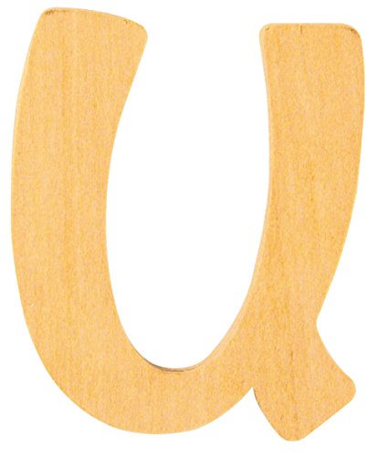 Lettre - U - 6 cm - Bois - Rayher