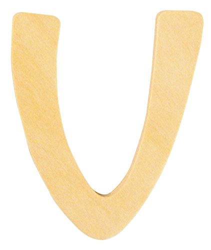 Lettre - V - 6 cm - Bois - Rayher