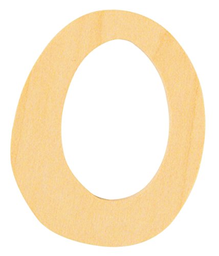 Chiffre 0 - Bois - 6 cm - Rayher