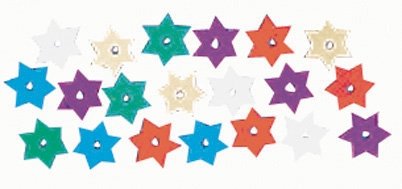 Sequins - Étoiles - Assortiment - 8 mm - 500 pi...