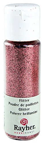 Poudre de paillettes - Rosé - Ultrafine - 20 ml...