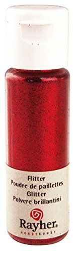 Poudre de paillettes - Rouge classique - Ultraf...