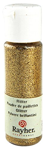 Poudre de paillettes - Doré brillant - Ultrafin...