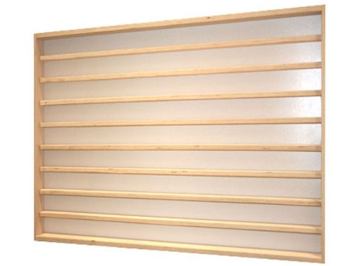 V08- Vitrine murale 72 cm x 55 cm x 7,5 cm coll...