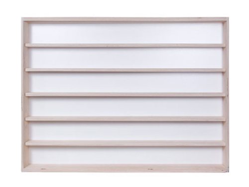 V26a- Vitrine murale 80 cm x 58 cm x 8,5 cm col...