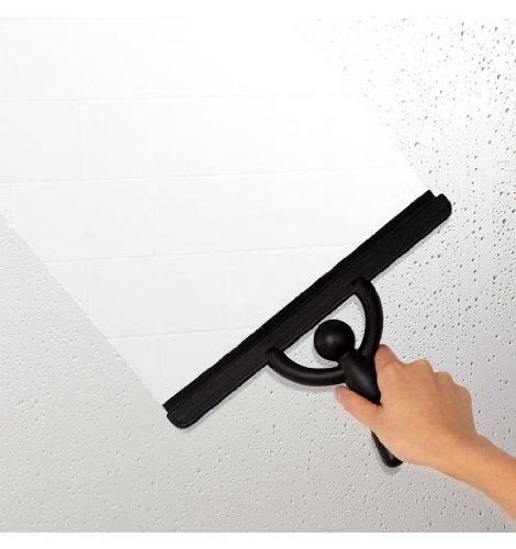 - raclette douche buddy noir - accessoires de s...