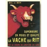 PLAQUE METAL 20X15cm PUB RETRO FROMAGE VACHE QU...