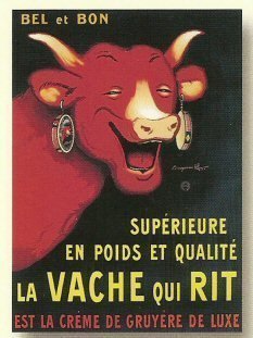 Collection Vache Qui Rit PLAQUE METAL 40X30cm PUBLICITE RETRO VACHE QUI RIT code EAN B00CPN9934 