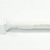 Tringle à rideaux entre-murs 70à120 cm sans per...