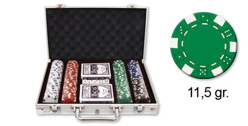 - mallette poker, avec des, 2 jeux de cartes et...