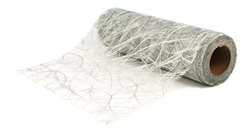 Chemin de table (modern) - argenté - 30 cm - au...