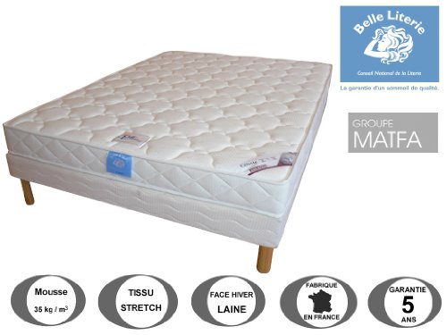 - ensemble matelas céleste + sommier tapissier ...