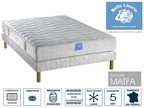 - ensemble matelas passion + sommier tapissier ...