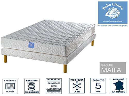 - ensemble matelas rubis + sommier tapissier - ...