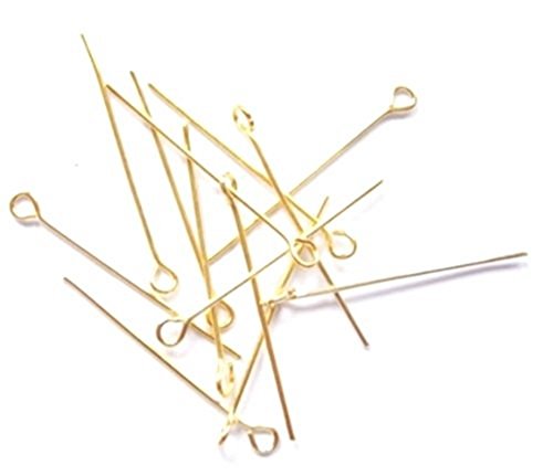 Curious Cleo 200 X Eye plaqué or broches 30 mm x 0,7 mm code EAN B00ESK5P26 