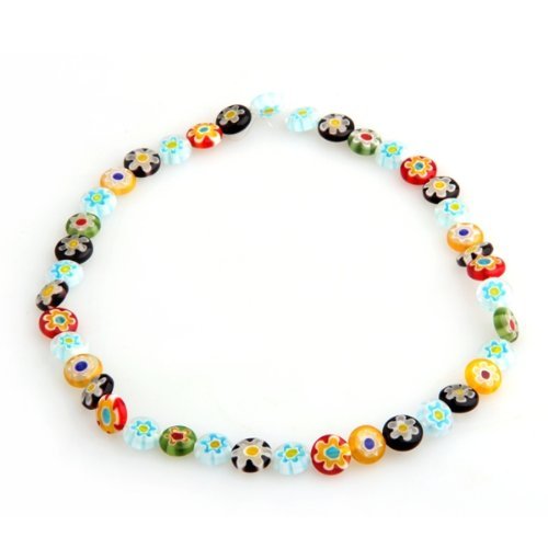 Fil Perle en Murano Verre Lampwork Multicolores...