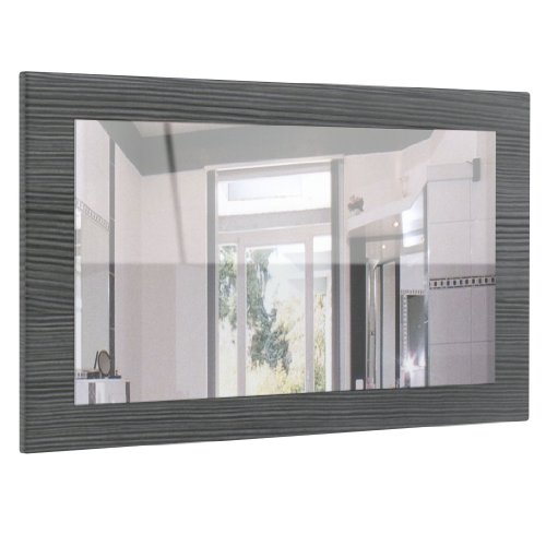 Miroir mural Lima 89cm en Avola-Anthracite
