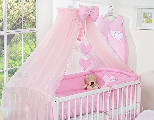Ciel de lit bébé enfant moustiquaire grand form...