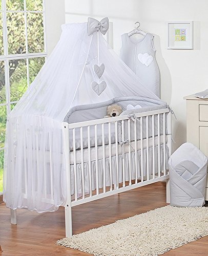 Ciel de lit bébé enfant moustiquaire grand form...