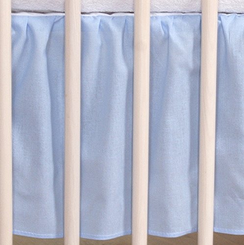 Cache Sommier pour lit 140x70 - Bleu