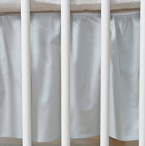 Cache Sommier pour lit 120x60 - gris