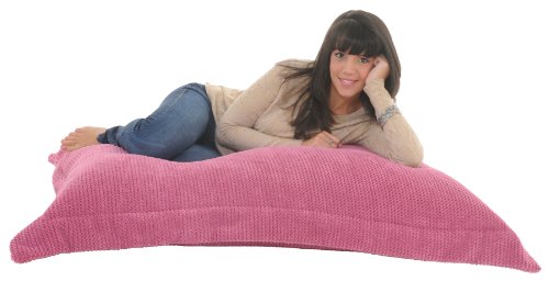 Gilda® doux et Snuggly velours côtelé Rose Pouf...