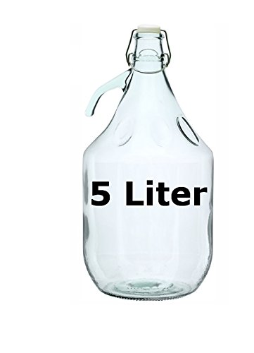 Verre de 5 l avec bouchon-nouveau modèle !/gärb...