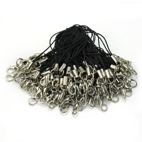 Gros Lots Attaches cordons dragonnes Noir télép...