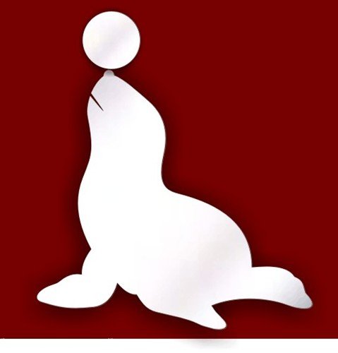 Present- personnalisable de 20 cm avec miroir B...