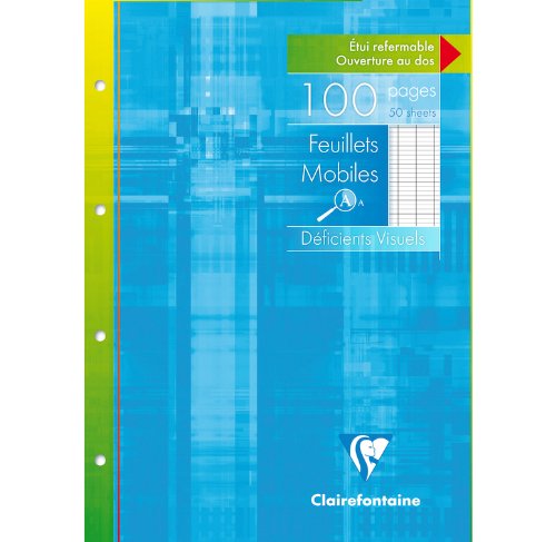 CLAIREFONTAINE Feuillets mobiles perforés défic...