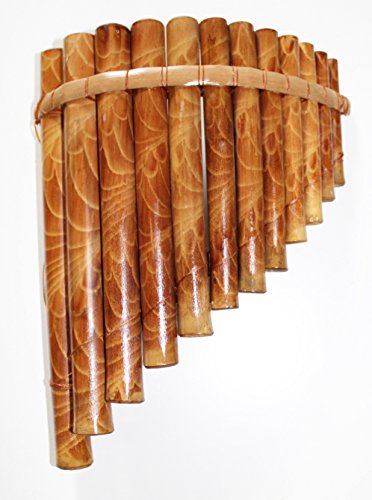 Flute pan professionnelle en bambou blasinstrum...