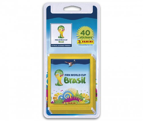 40 Stickers Coupe du Monde de la FIFA Brésil 2014