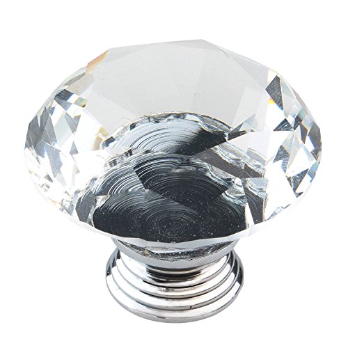 niceeshop(TM) 40MM Cristal Poignée avec Style E...