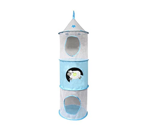 TOM ET ZOE Rangement Suspendu 30x110cm Animaux - Bleu code EAN B00KAE8OF4 